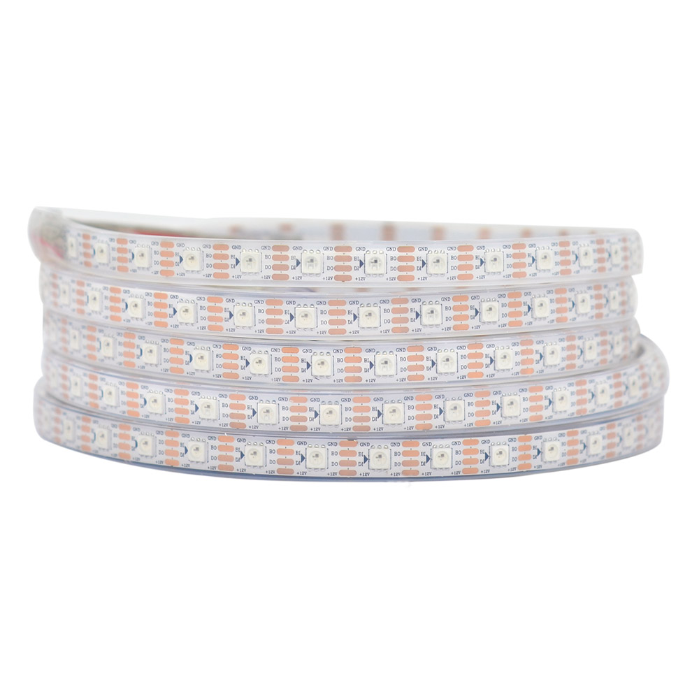 DC12V CS8812 5050SMD RGB Breakpoint Continue 300 LEDs Individually Addressable Digital Strip Lights, Waterproof Dream Color Programmable Flexible LED Ribbon Strip Lights DC12V CS8812 5050SMD RGB Breakpoint Continue 300 LEDs Individually Addressable Digital Strip Lights, Waterproof Dream Color Programmable Flexible LED Ribbon Strip Lights